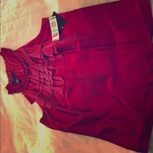 Alfani red tank top (size 8)